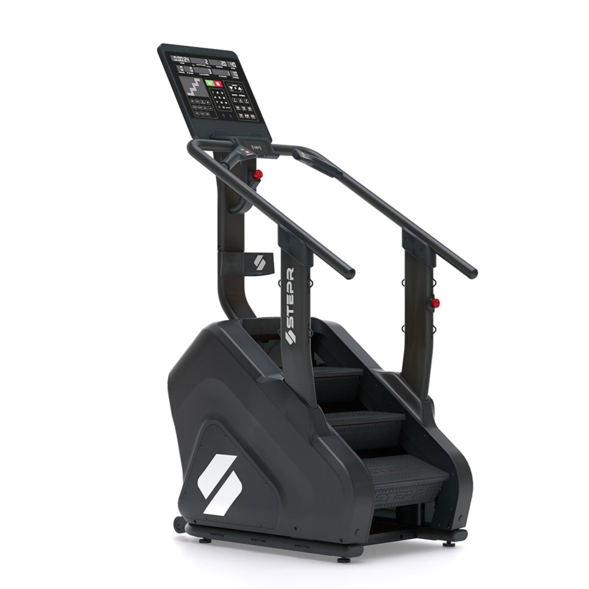 STEPR PRO classic with digital display on a white background