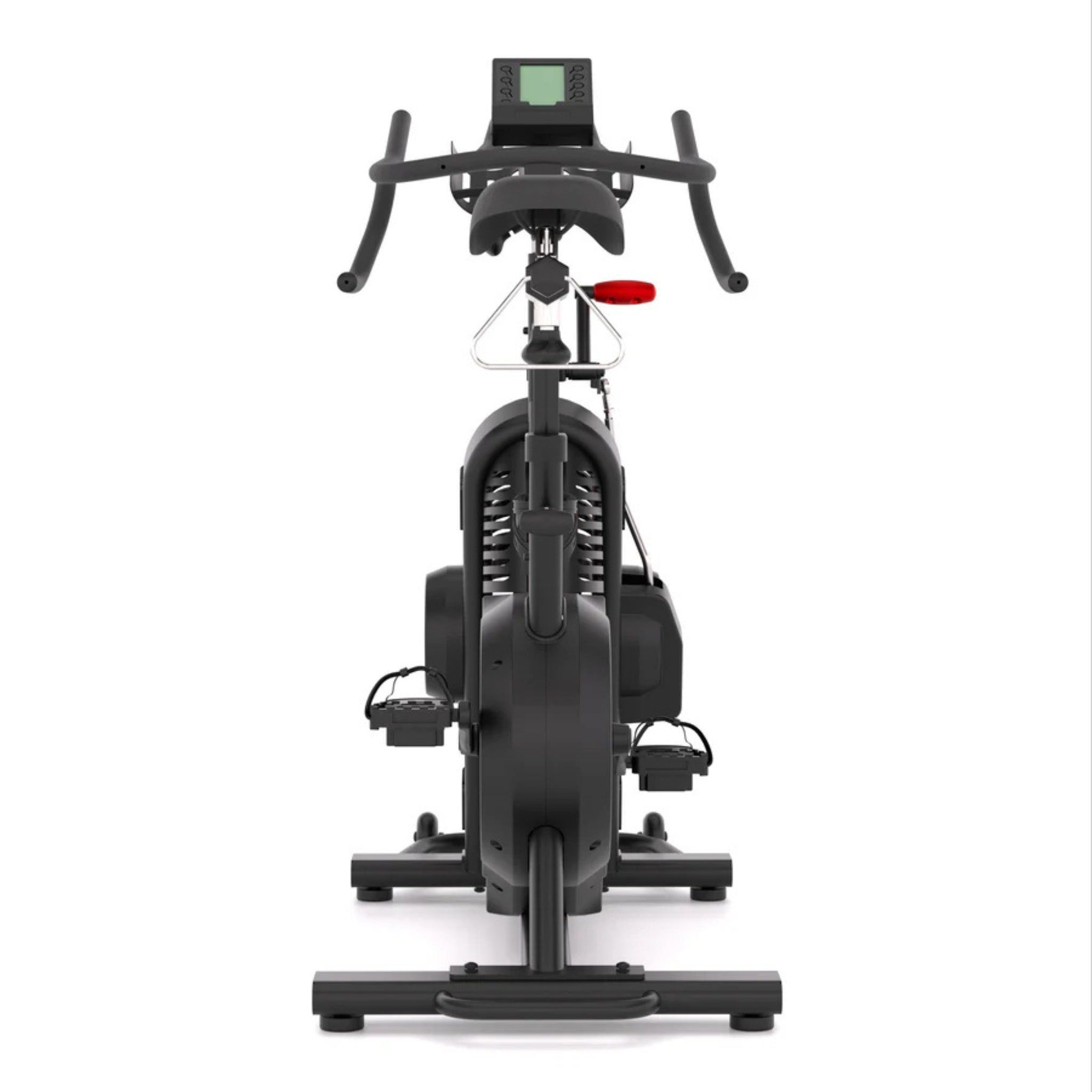 Adjustable resistance knob on STEPR spin bike with 110 resistance levels
