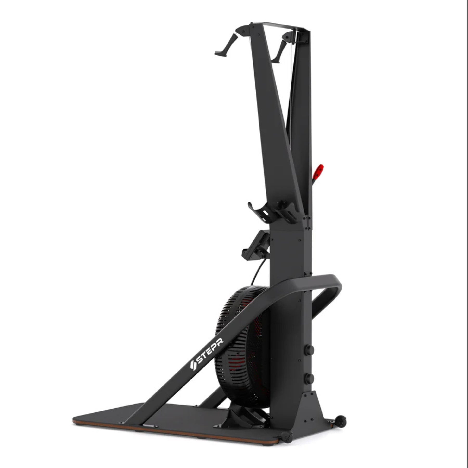 Close-up of STEPR vertical climber resistance system for strength training