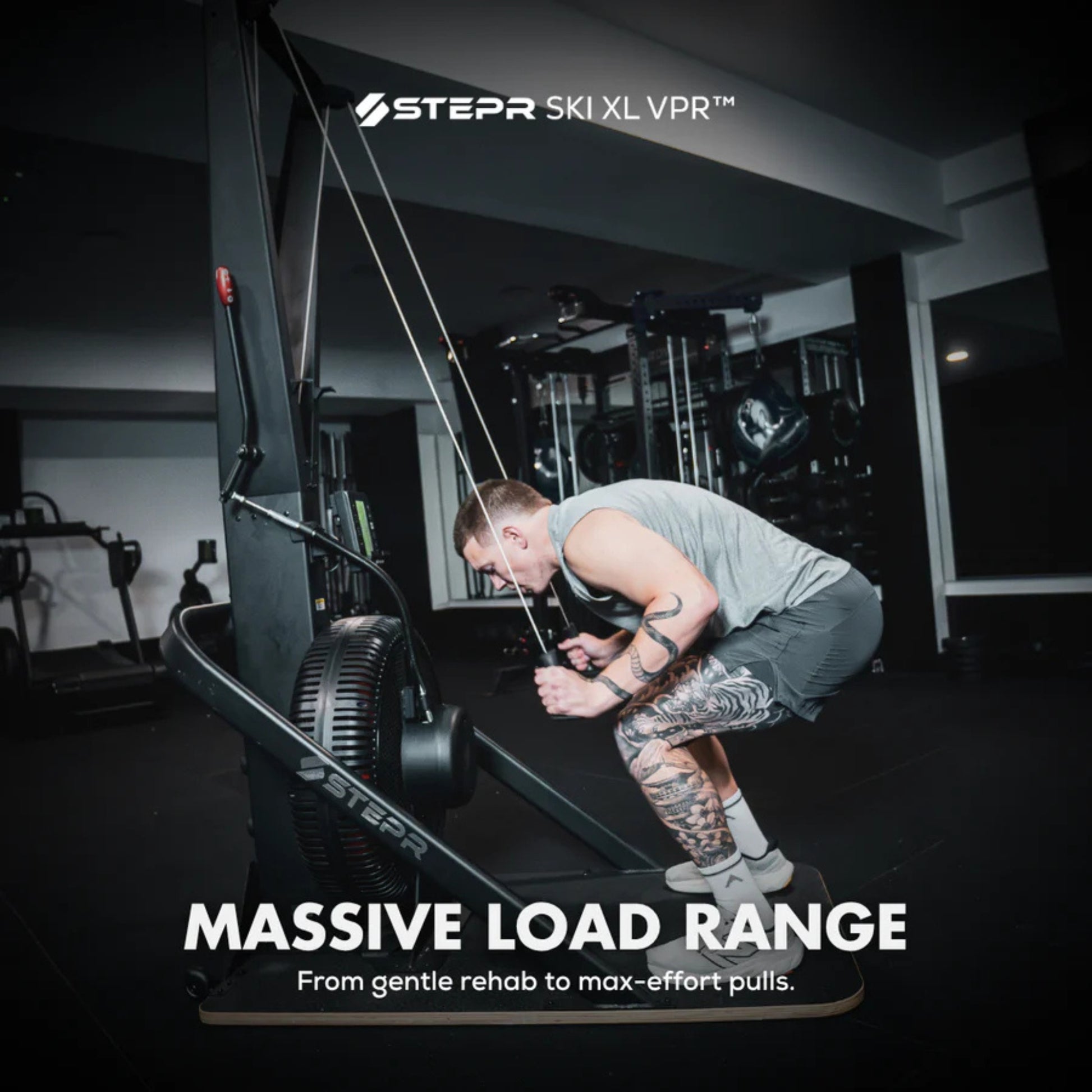 STEPR vertical climber resistance training workout for full body endurance