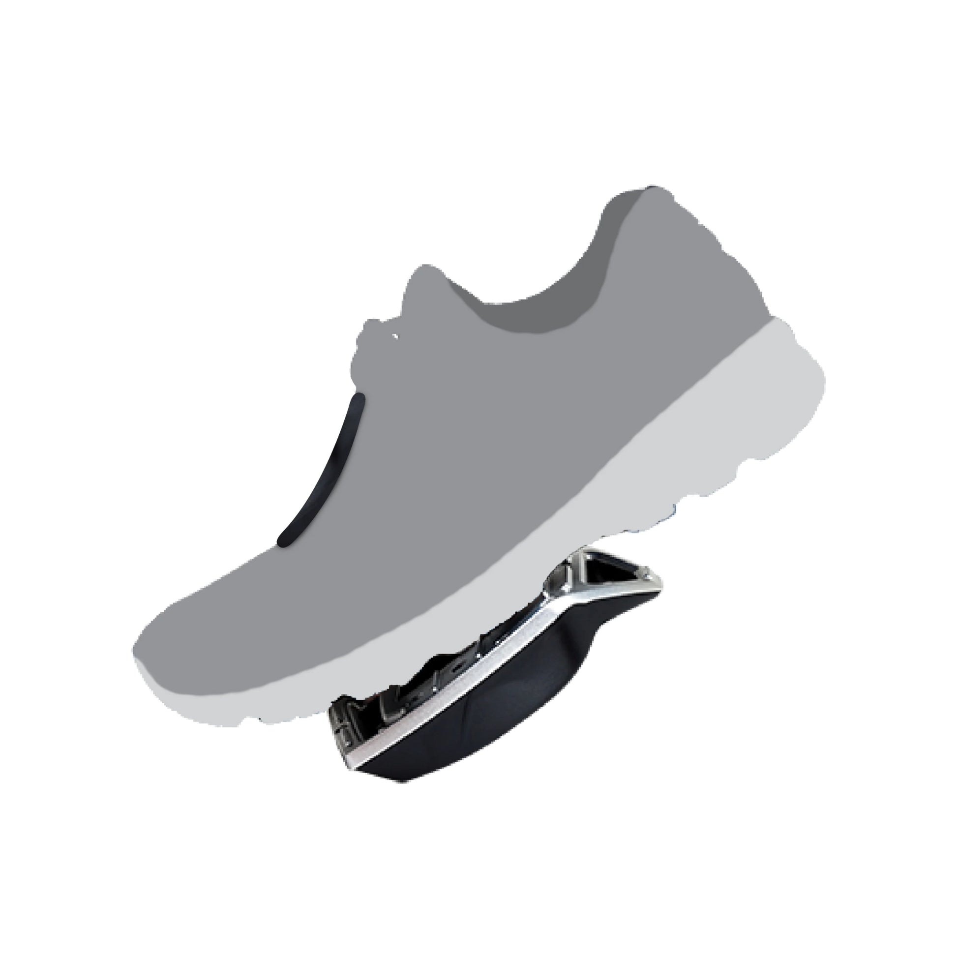 Vectus Sport smart footplate system integrated with athletic footwear, highlighting motion control and foot alignment design